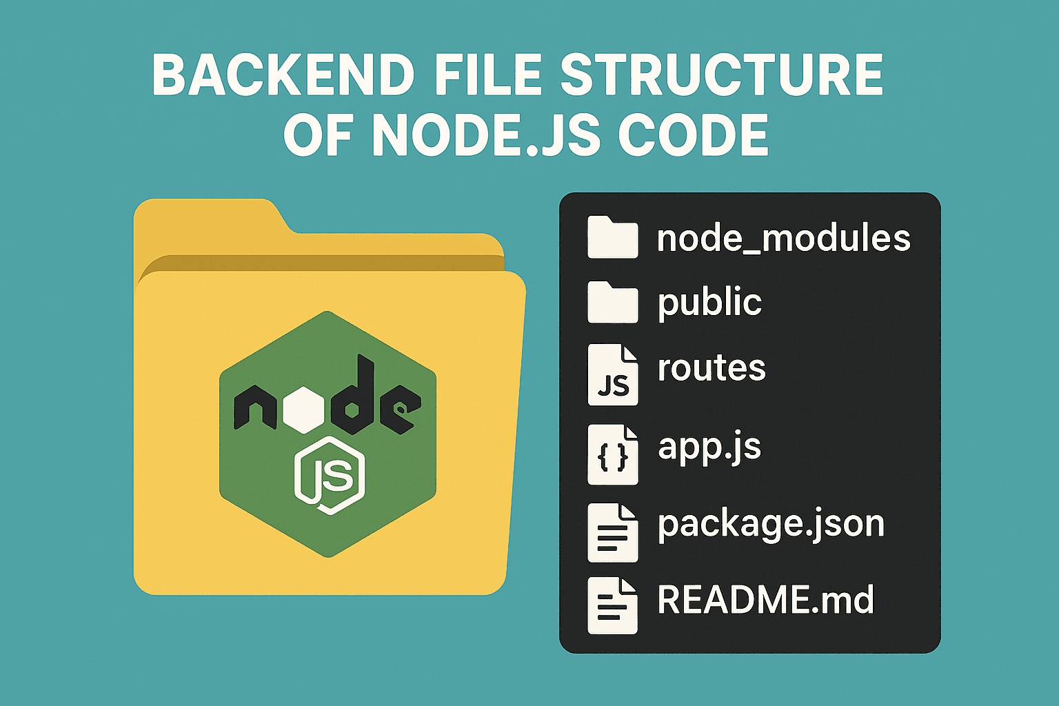 Folder Structure for NodeJS & ExpressJS project